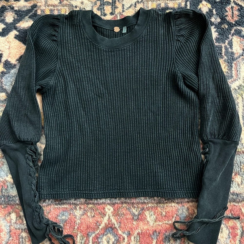 Free People Tasha Thermal Shirt